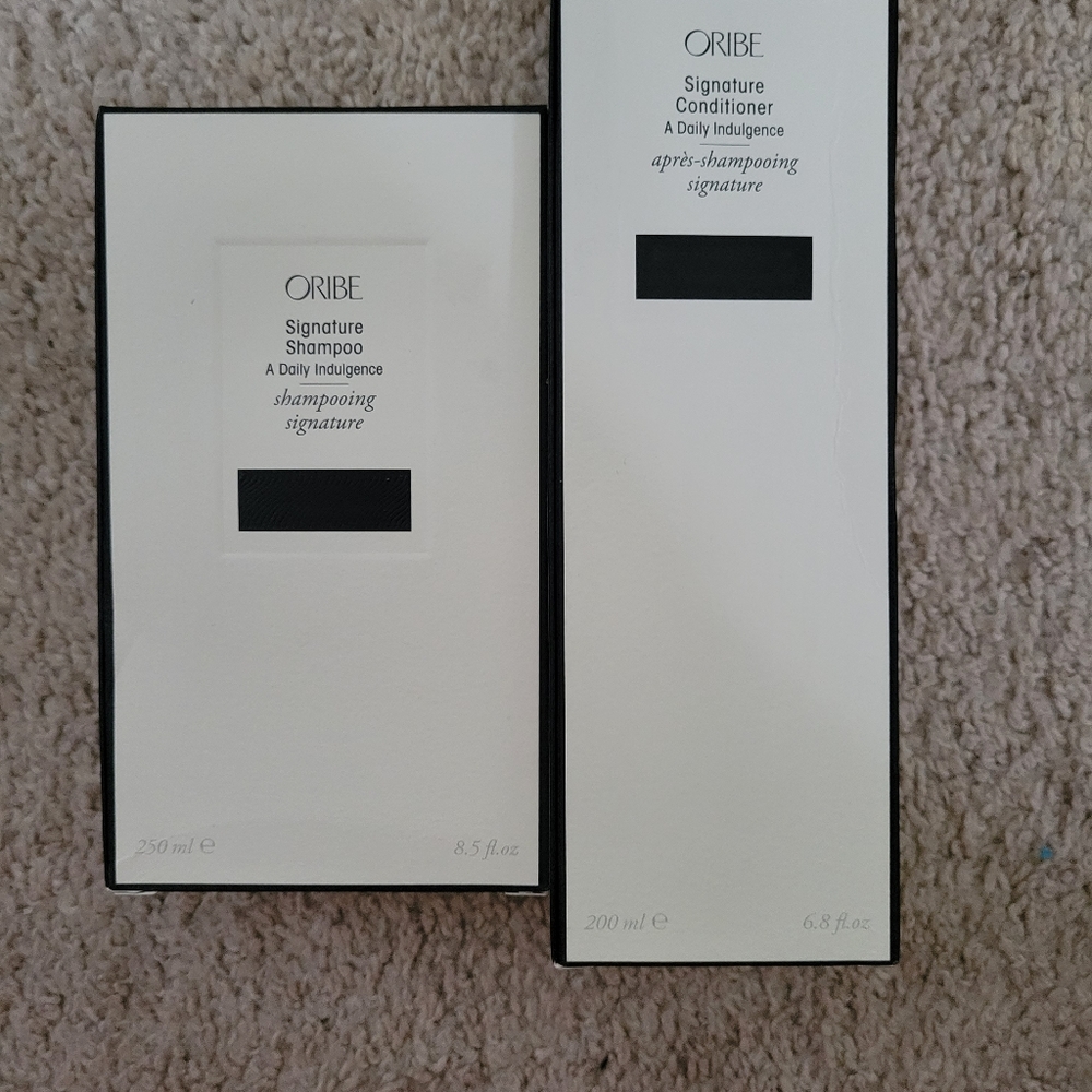 LAST CALL Oribe signature shampoo and conditioner